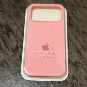 iPhone 17 Pro Max Silicone Case - Blush Pink